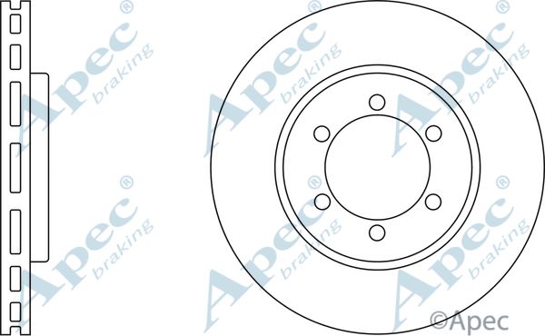 APEC BRAKING Piduriketas DSK2071